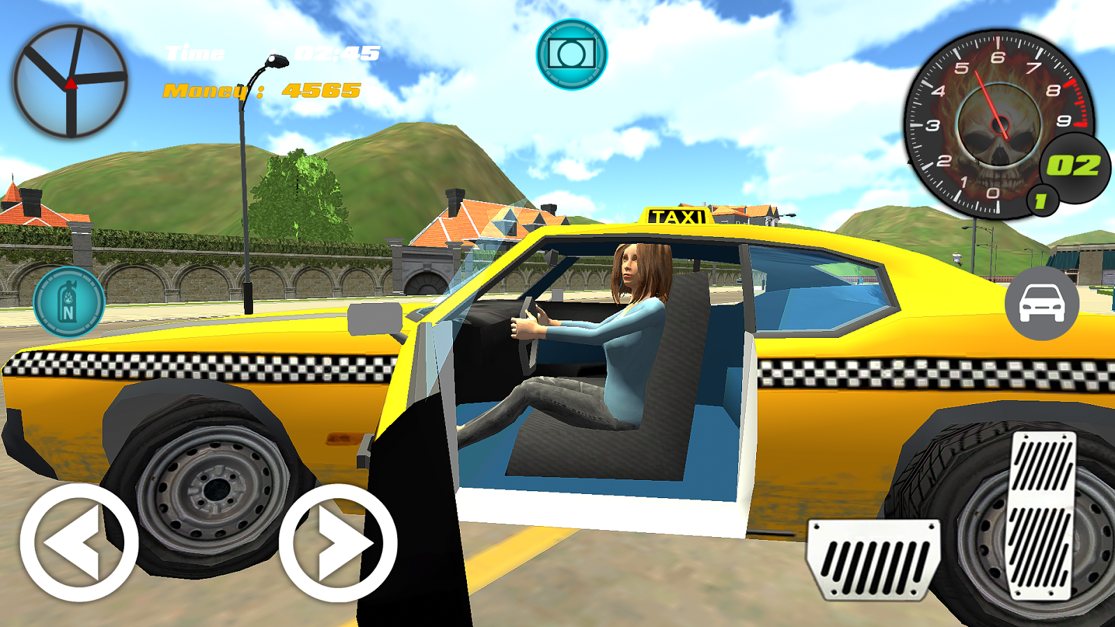 Real Taxi Driver - Girl Edition截图4