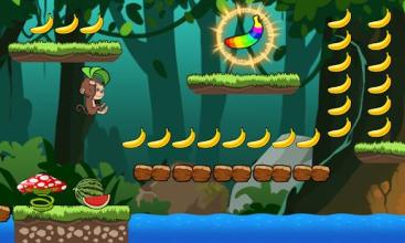 Banana island - Banana monkey run - monkey world截图3