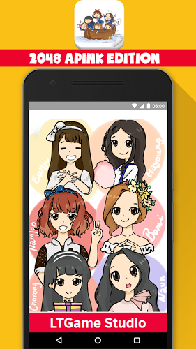 2048 Apink KPop Game截图1