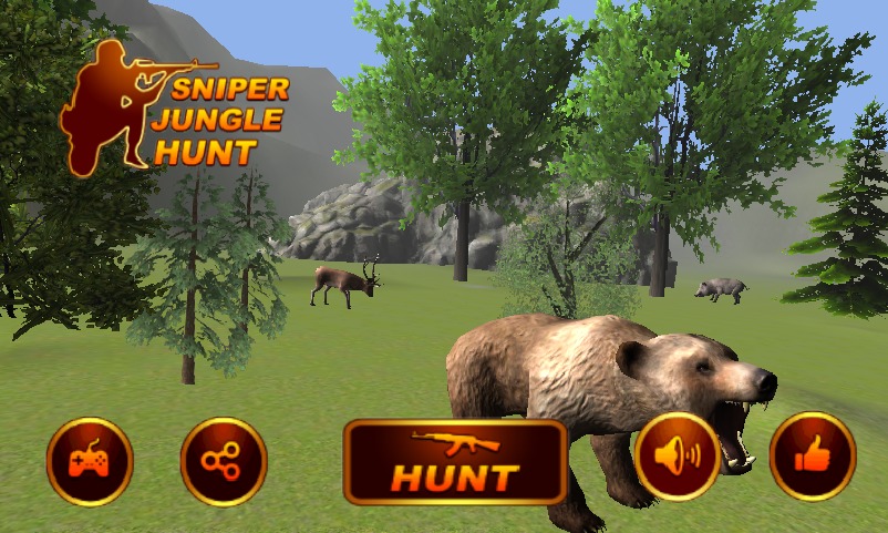Jungle Sniper Hunt:Shooting截图3