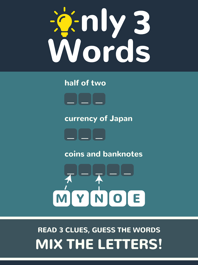 Only 3 Words截图3