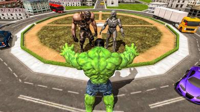 Incredible Monster Superhero Grand City Battle截图2