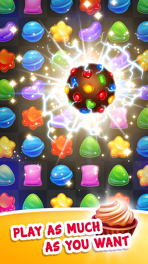 Candy Smash - Free Match 3 Puzzle Game截图4