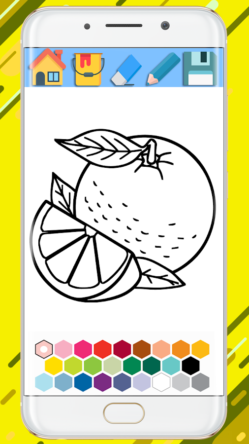 Fruit Coloring Mandala Book - Coloring fruit book截图1