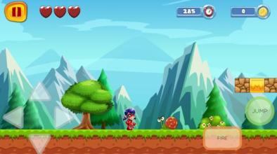 Temple ladybug Run - Jungle Adventure截图1