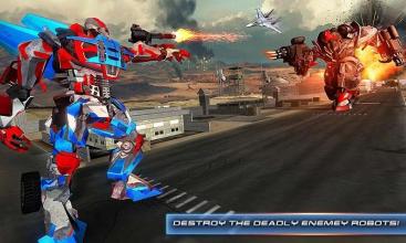 Super Robot Air Hero : Robot Transformation Battle截图4