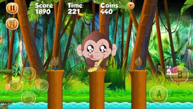 Funky Monkey Course de singe banana截图1