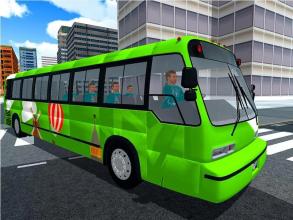 Tourist Bus NYC Offroad Driving Mountain Challenge截图1