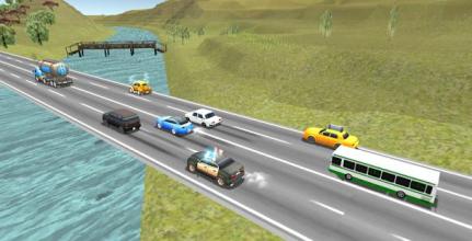 Racing in Heavy Traffic : Real Cars Simulator截图2