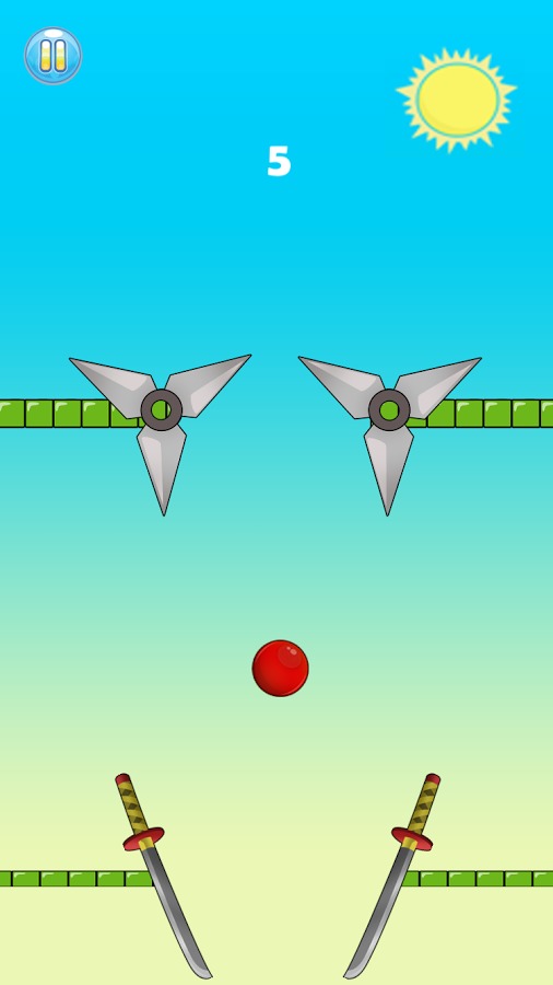 Red Ball UP: Bounce Dash Jump!截图2