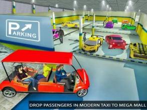 Shopping Mall Radio Taxi: Car Driving Taxi Games截图2