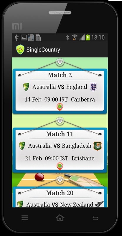 World Cup Fixtures 2015截图5