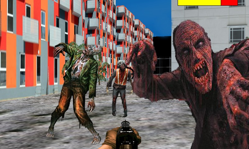 ZOMBIE WAR 3D截图2