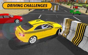 Taxi Parking : City Driver Passenger Transport 3D截图2