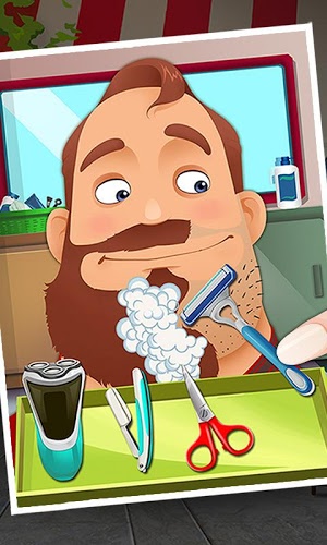 Celebrity Shave - Kids Games截图1