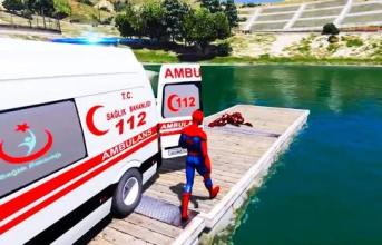 Superhero Ambulance Rescue Patient Mission截图4