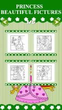 Princess Free Coloring Book截图5