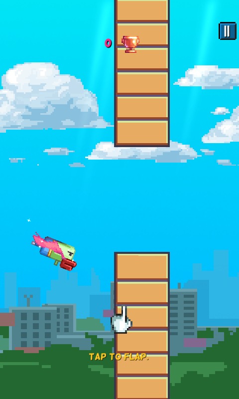 Leaded Fly Flappy Hero截图2