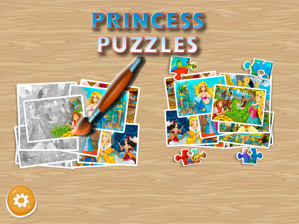 Princess Puzzles and Painting截图3