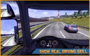 Real Offroad Truck Driving Hill Driver simulator截图1