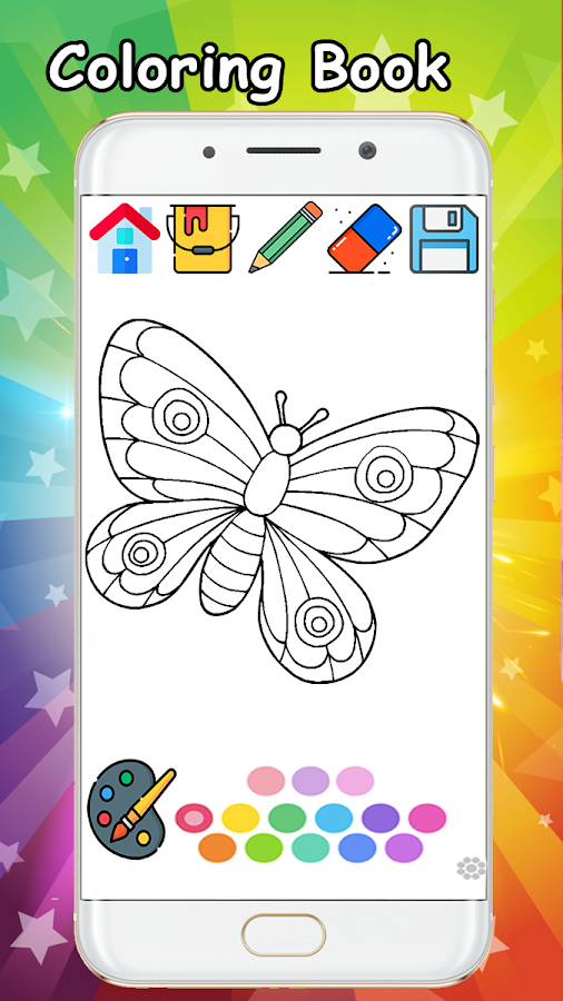 Butterfly Coloring Book - coloring Butterfly pages截图5