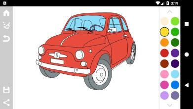 Italian Cars Coloring Book截图2