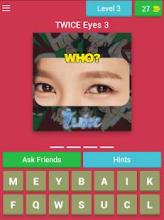 Guess TWICE Member’s Eye Kpop Quiz Game截图2