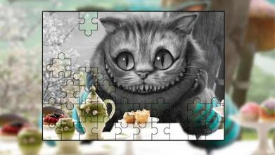 Alice in wonderland games free jigsaw puzzle截图2