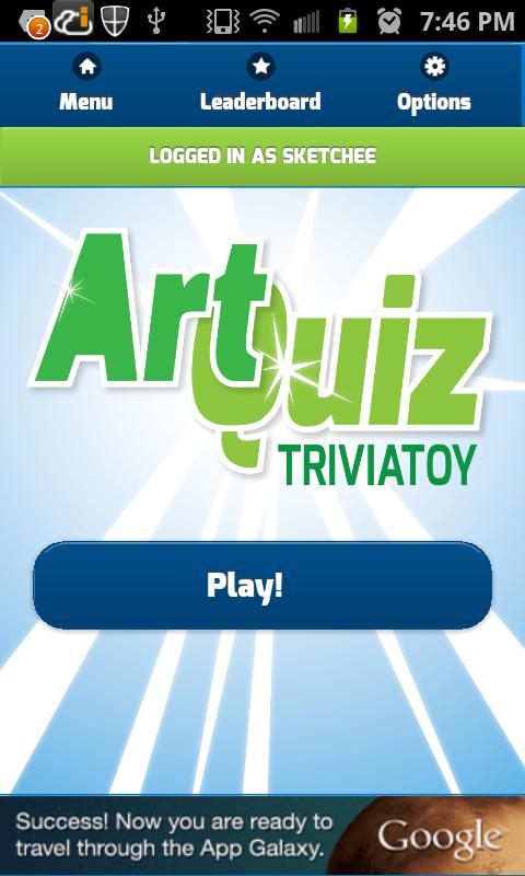 Art Quiz Trivia Toy截图1