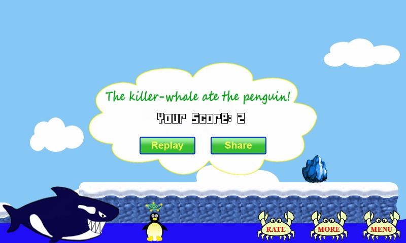 Penguin Fly! : Relaxing Game截图4