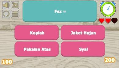 BAJU BAJUAN QUIZ - VOCAB / KOSAKATA BAHASA INGGRIS截图1