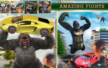 City Smasher Angry Gorilla Simulator: Rampage Game截图1