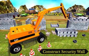 Border Security Wall Construction Build Free截图5