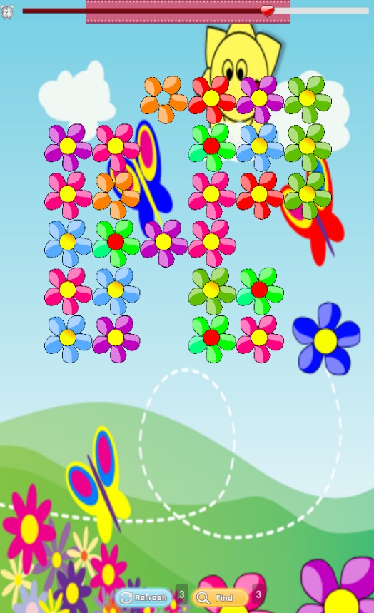 Flowers Match for Kids截图3