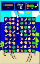 Tropical Fruits - Free Match 3 Puzzle截图2