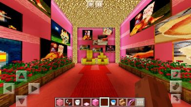 Pink House MCPE Princess Castle for Girls截图3