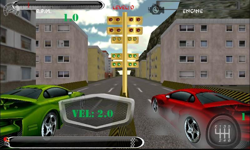 Drag driver Race: free 3d截图1