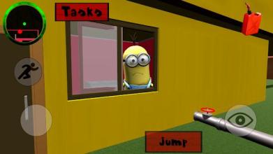 Hello Minion Spooky Neighbor 3D截图4