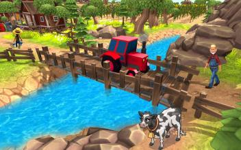 Farming Life Village Farm Town Simulation Game截图2