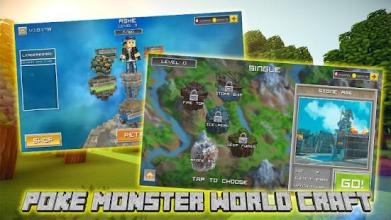Poke Monster World Block Craft截图5