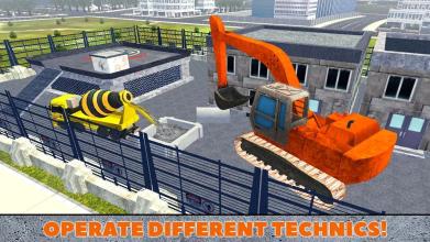 Police Station Construction 3D截图2