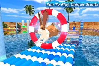 Poly Art Rabbit Stunts Simulator截图3