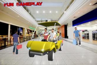 Shopping Complex Taxi Cart Simulator截图4