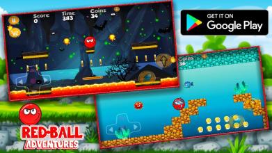 Red Ball 4 : Ball in the Wild Jungle Adventures截图3