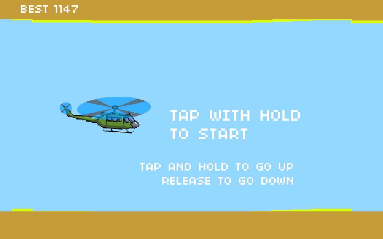 RETRY Helicopter Classic 8 bit截图1