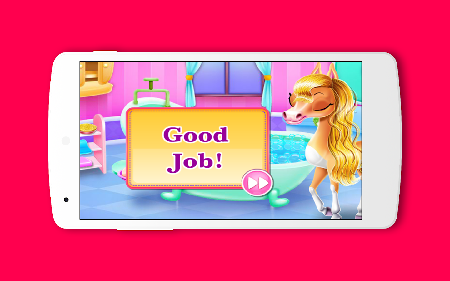 Rainbow Pony Beauty Salon - free games截图3