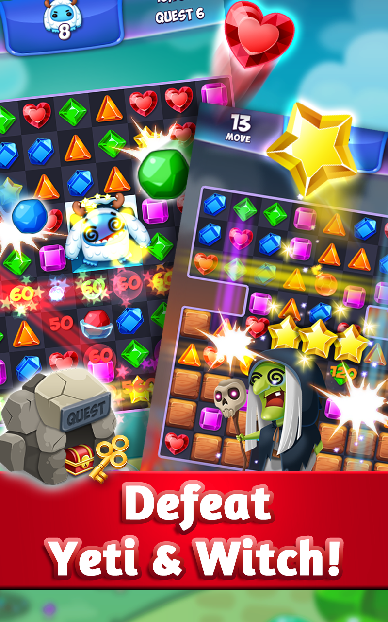 Jewel Match King: Quest截图4