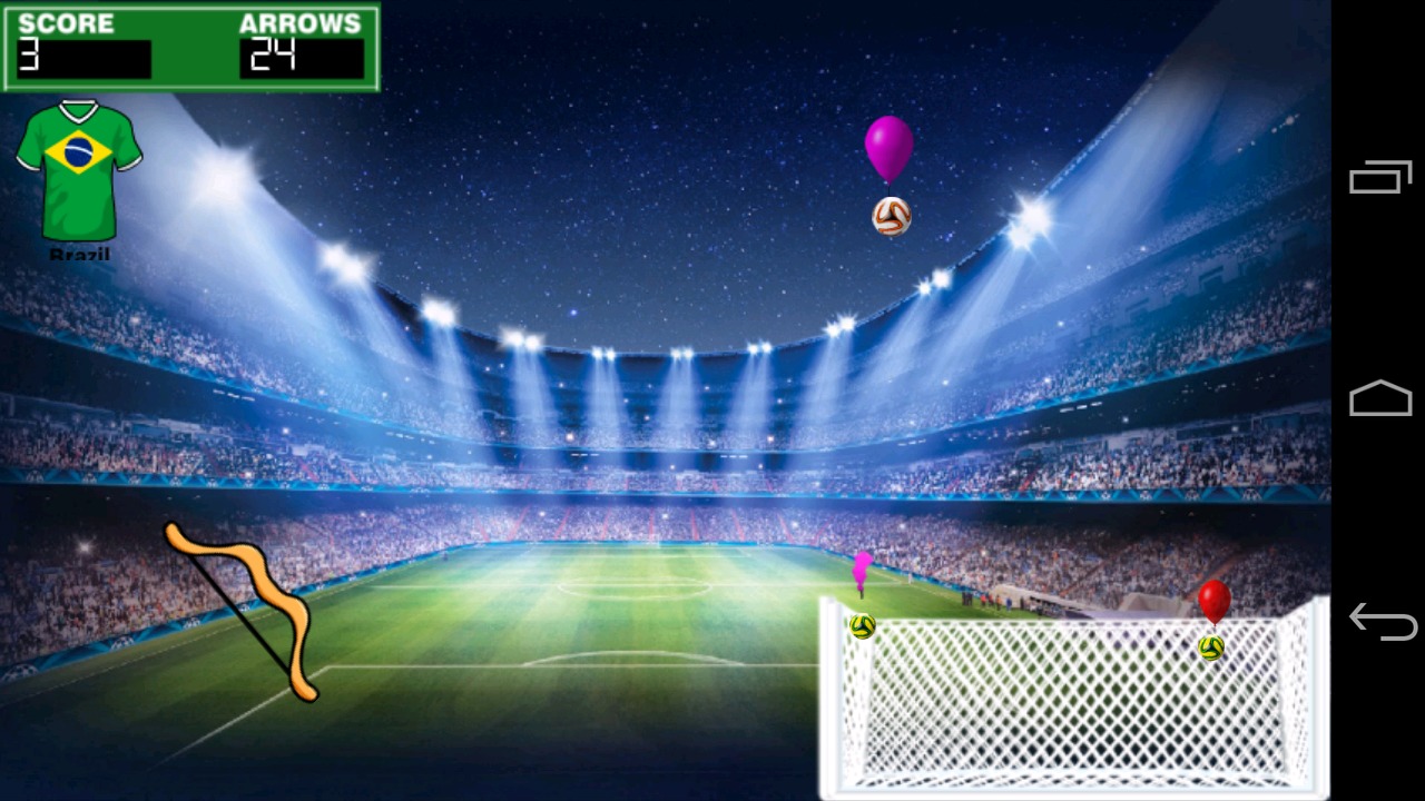 Balloon Bow Arrow Football Cup截图2