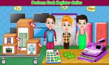 Electronic Shop Cash Register: Cashier Simulator截图2