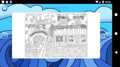 Travel Coloring Book for Adults截图4